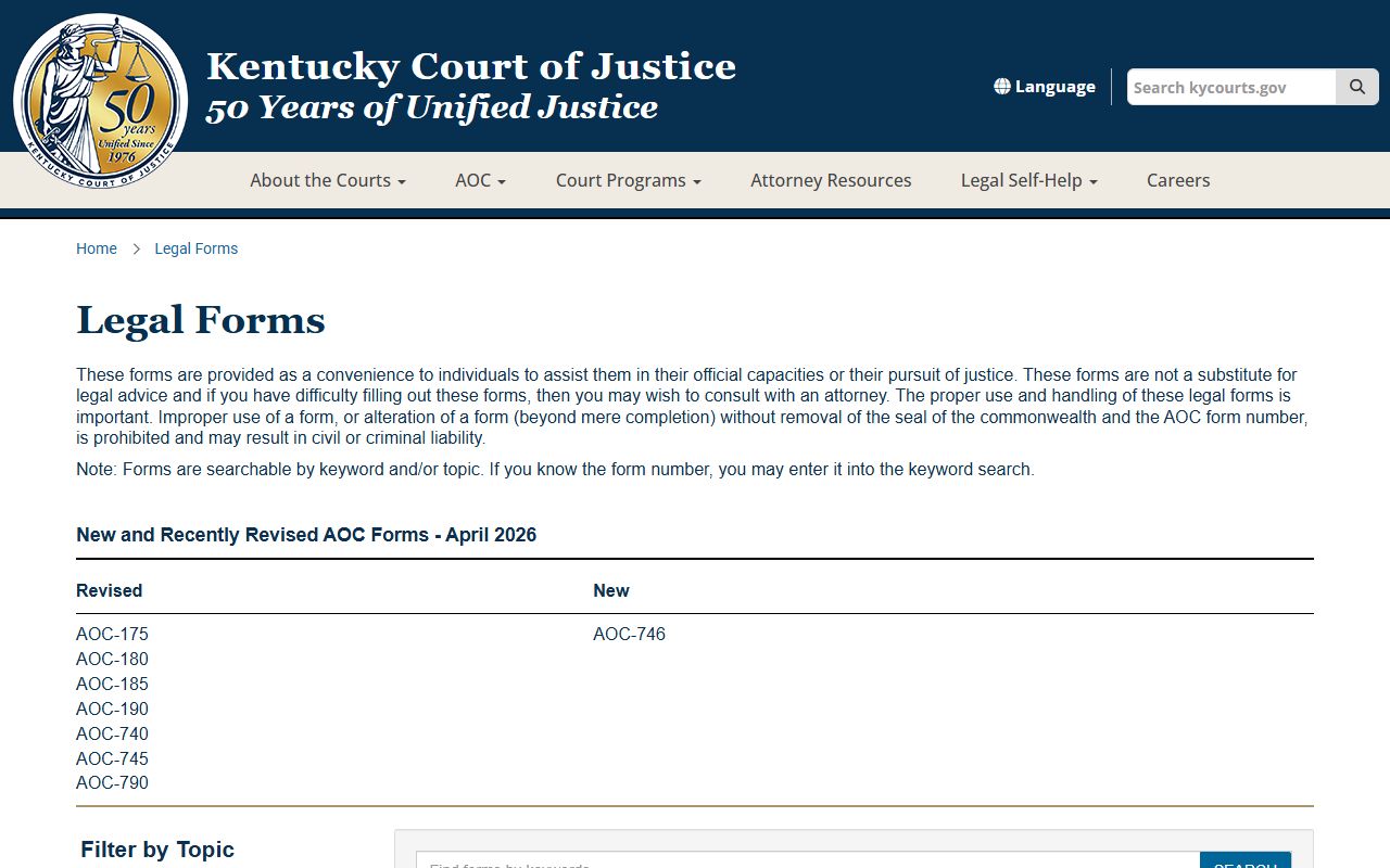 Ballard County court records Kentucky legal forms access
